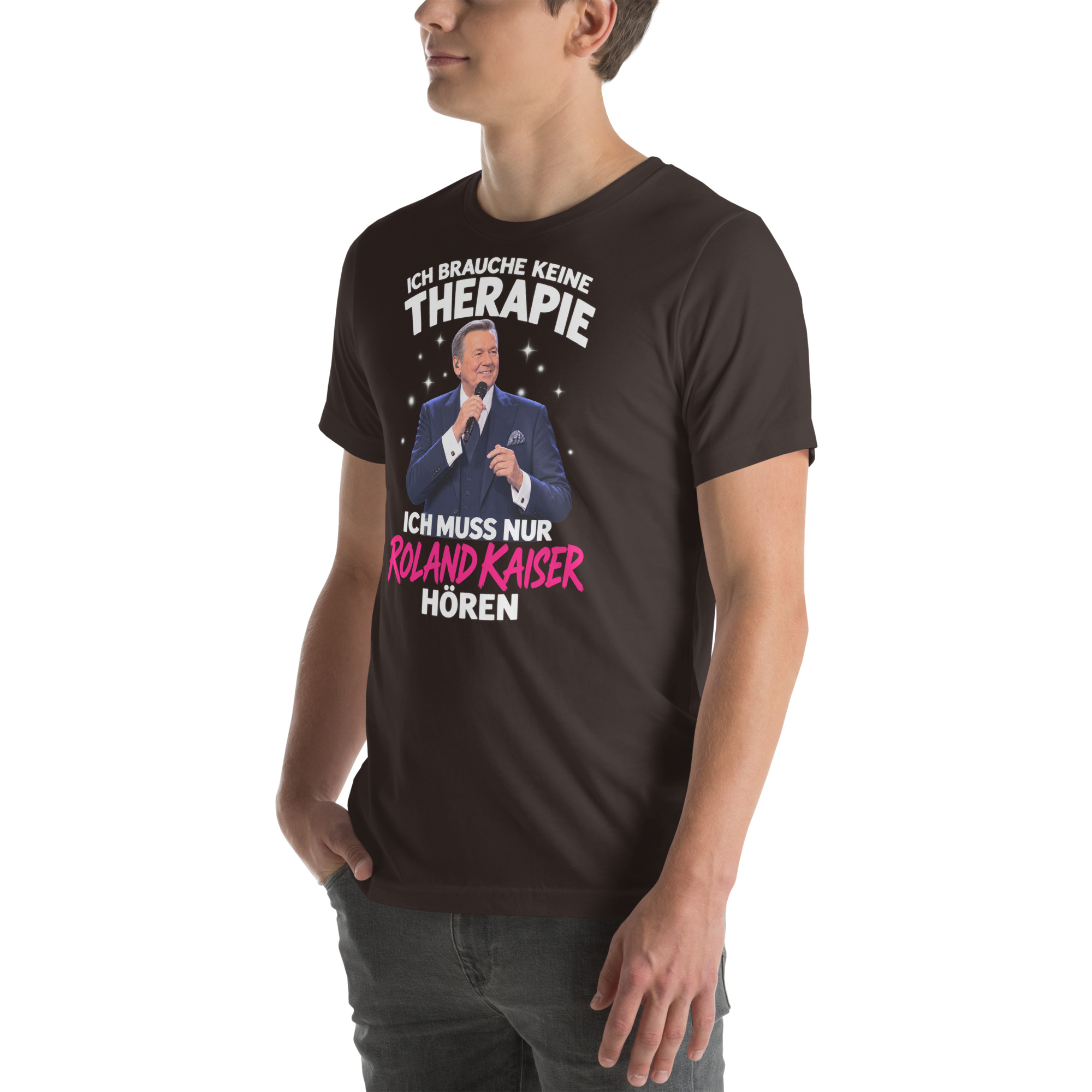 Ich Brauche Keine Therapie – Ich Muss Nur Roland Kaiser Hören t-shirt - Image 48