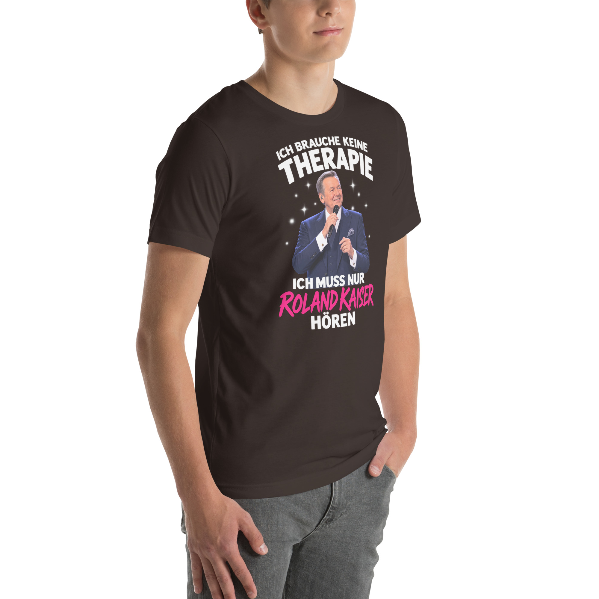 Ich Brauche Keine Therapie – Ich Muss Nur Roland Kaiser Hören t-shirt - Image 50