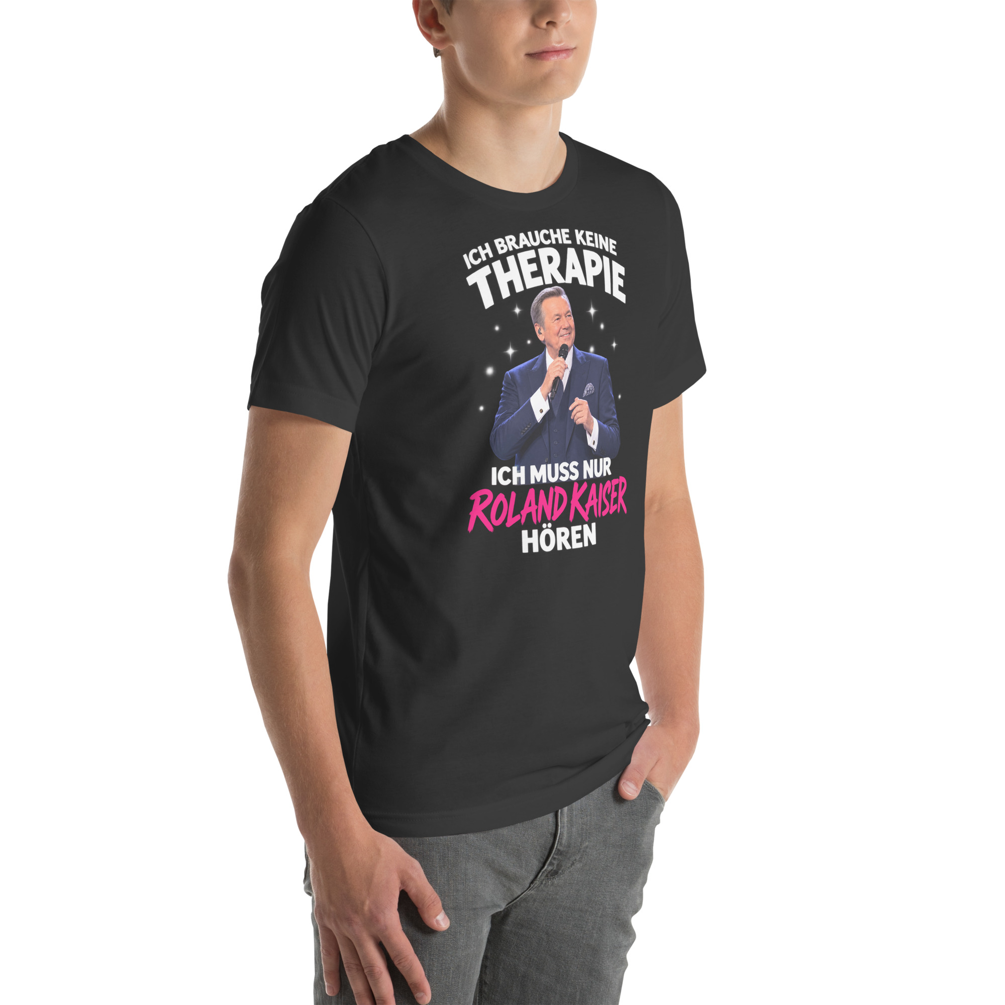 Ich Brauche Keine Therapie – Ich Muss Nur Roland Kaiser Hören t-shirt - Image 54