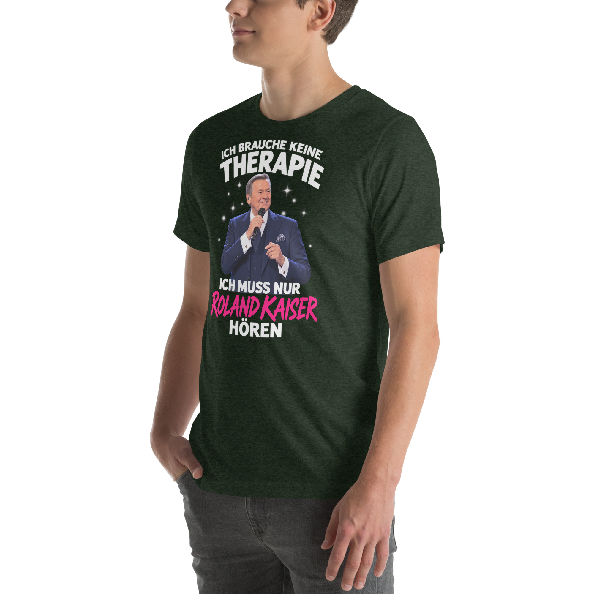 Ich Brauche Keine Therapie – Ich Muss Nur Roland Kaiser Hören t-shirt - Image 41