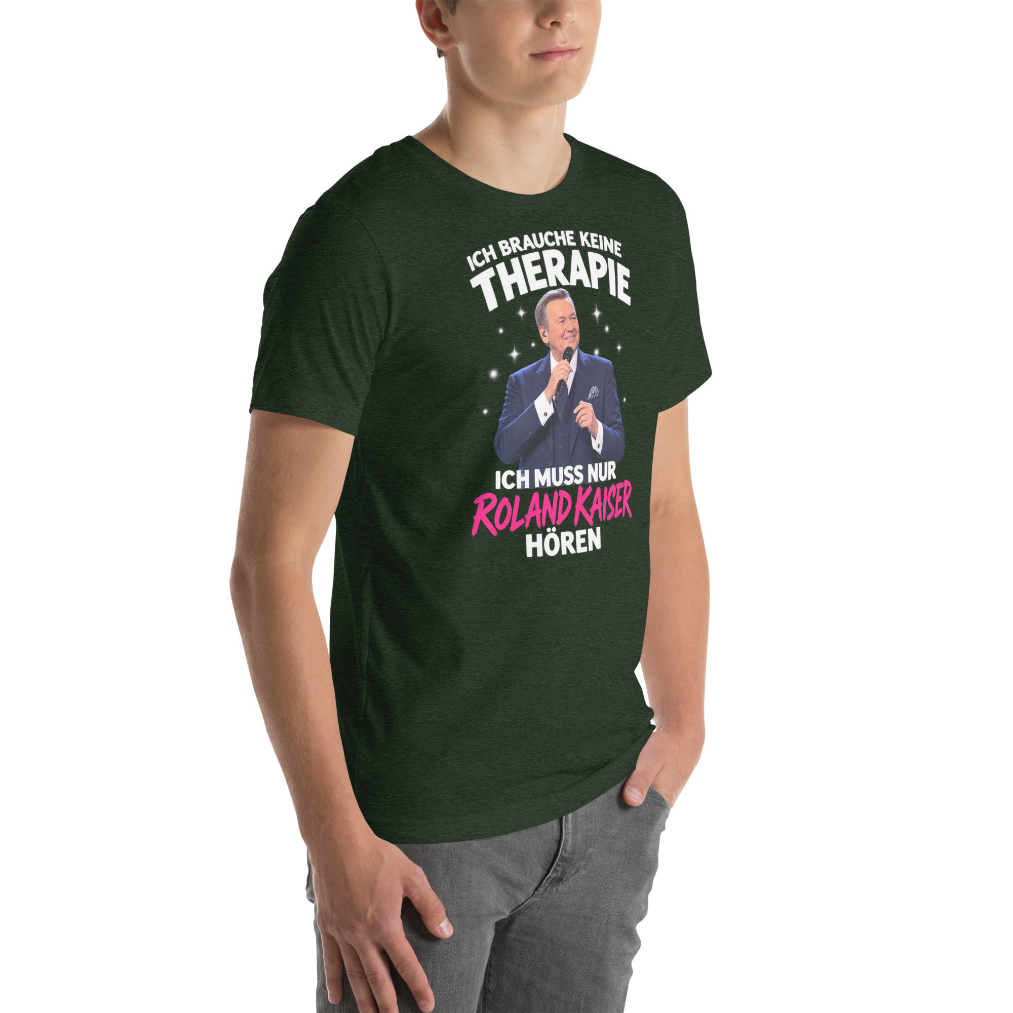 Ich Brauche Keine Therapie – Ich Muss Nur Roland Kaiser Hören t-shirt - Image 42