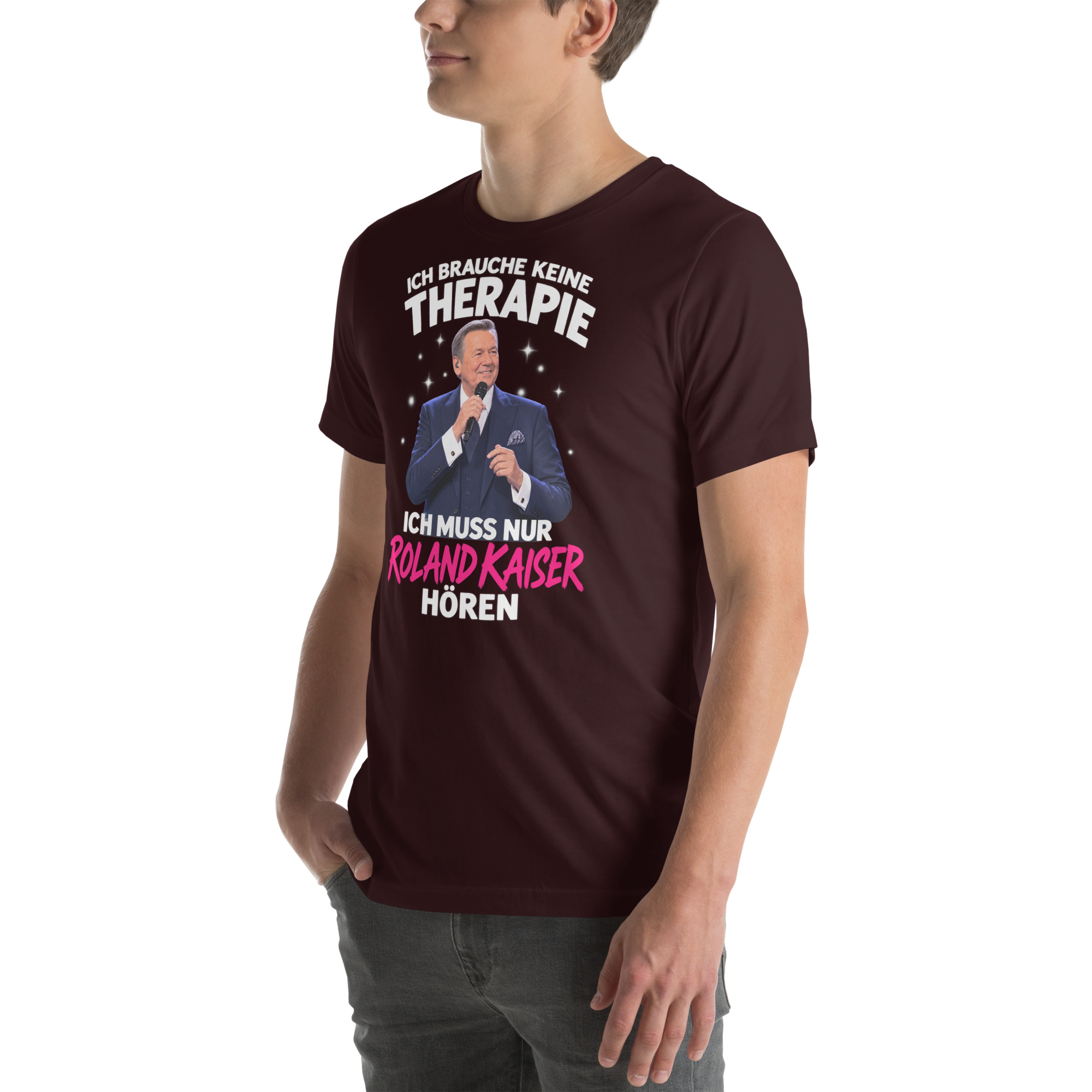 Ich Brauche Keine Therapie – Ich Muss Nur Roland Kaiser Hören t-shirt - Image 24
