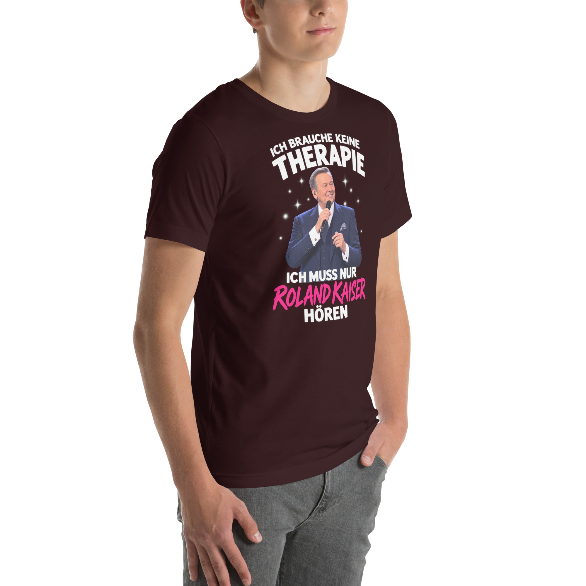 Ich Brauche Keine Therapie – Ich Muss Nur Roland Kaiser Hören t-shirt - Image 26