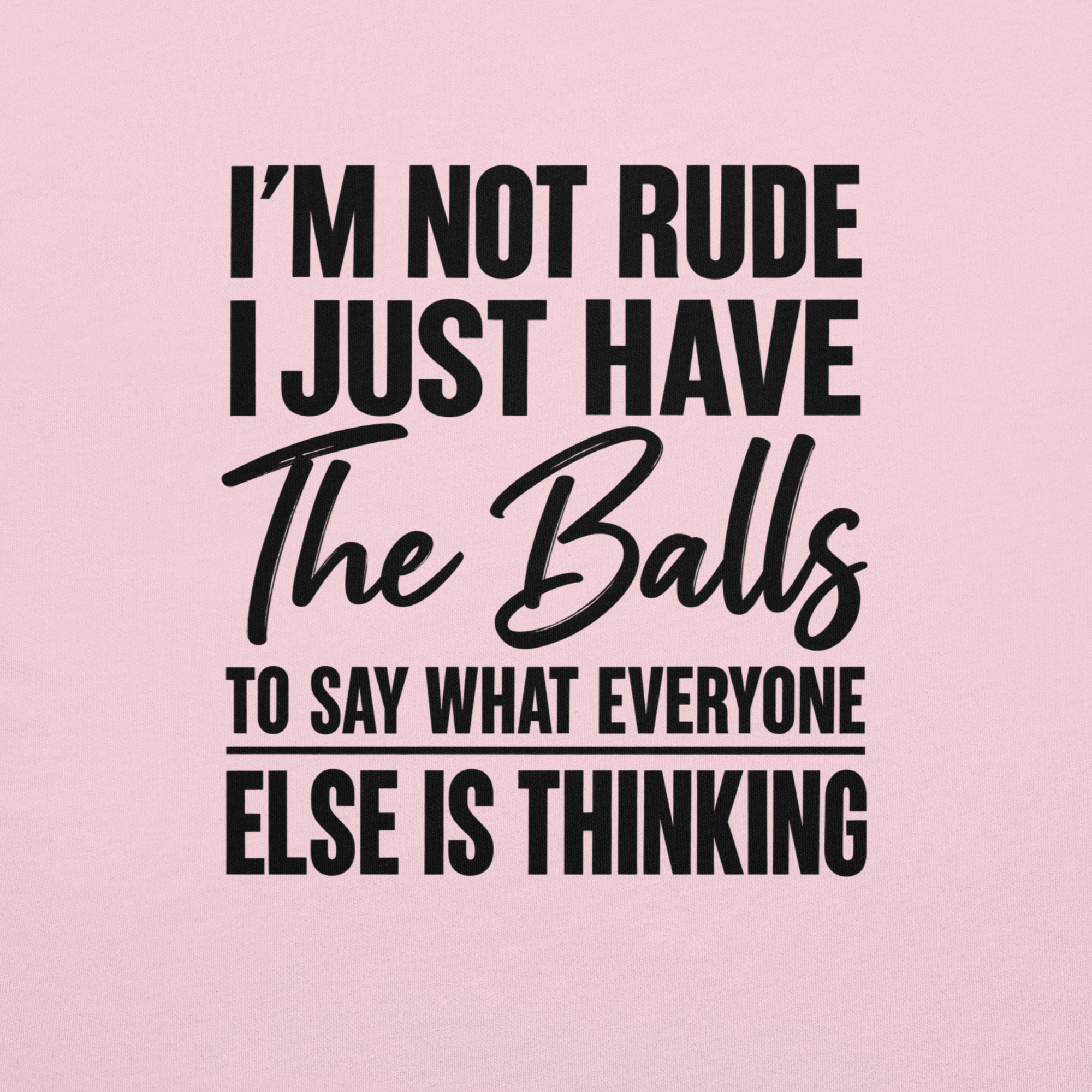 The balls t-shirt