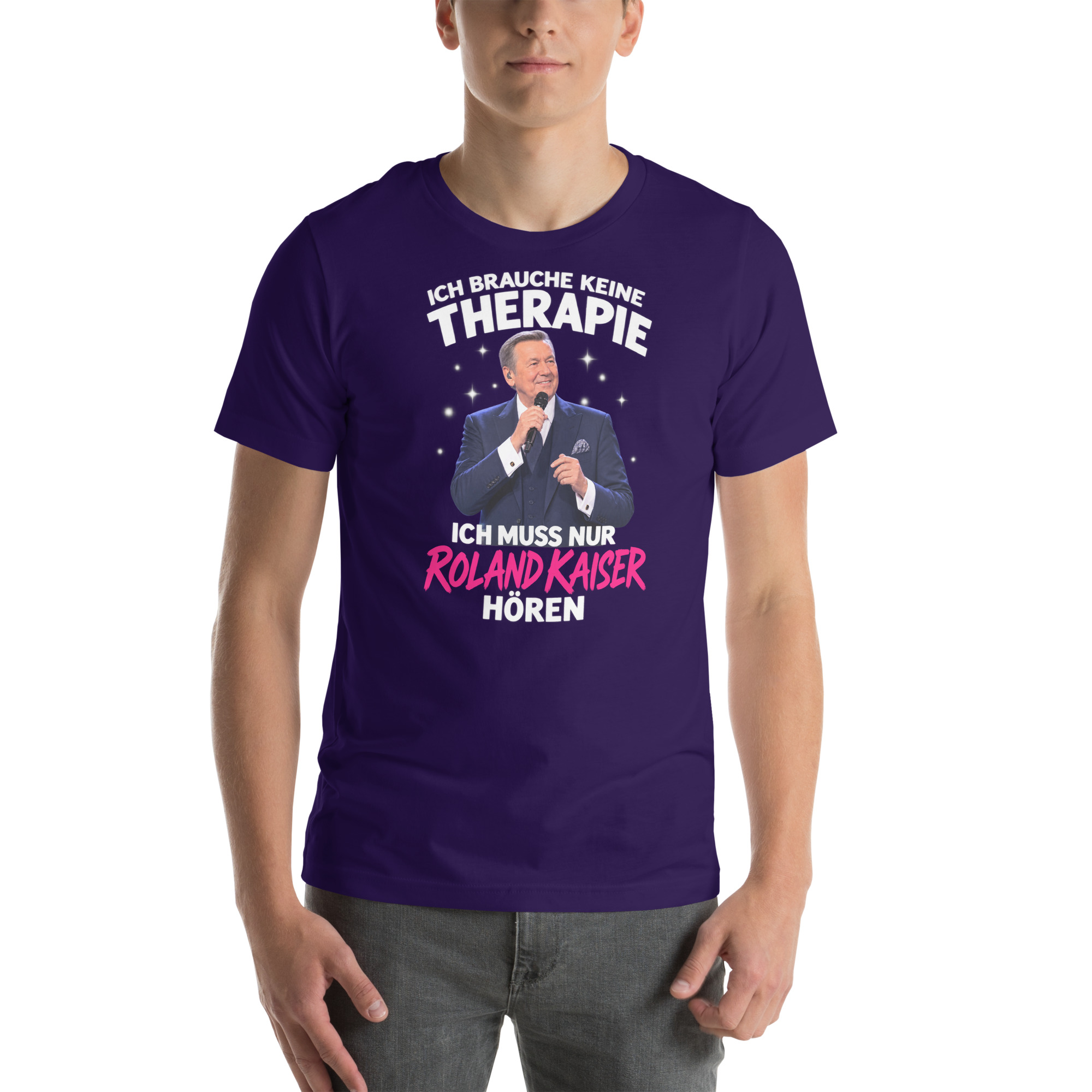 Ich Brauche Keine Therapie – Ich Muss Nur Roland Kaiser Hören t-shirt - Image 32