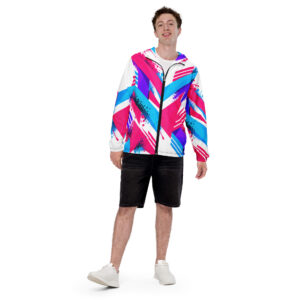 Neon 80s Retro Geometric Abstract Design