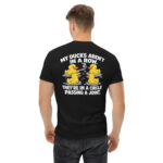 Funny Ducks Circle Graphic T-Shirt