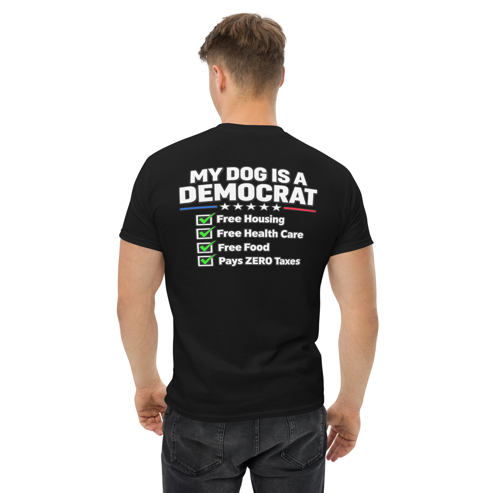 My Dog Is a Democrat – Funny Political Dog T-Shirt - Image 13