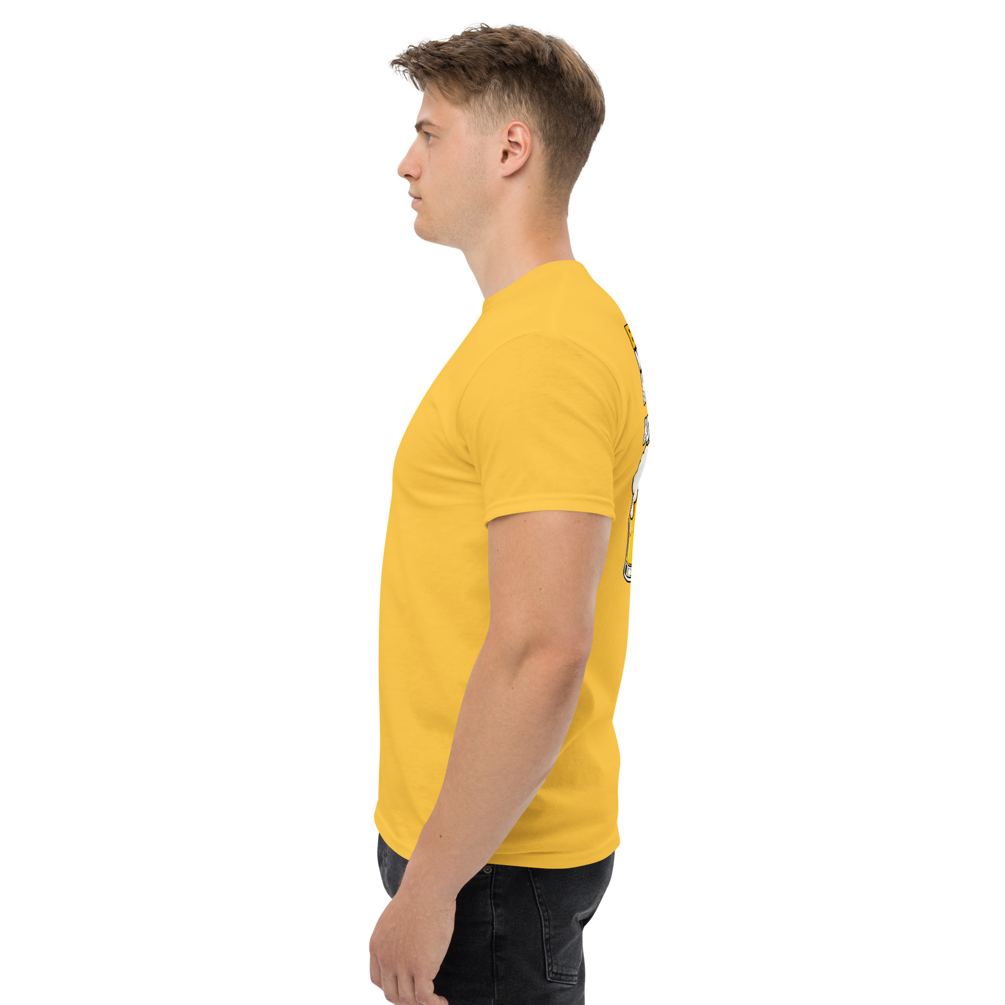 Beer Is Made From Hops – Funny Beer & Hops Graphic T-Shirt - Image 51