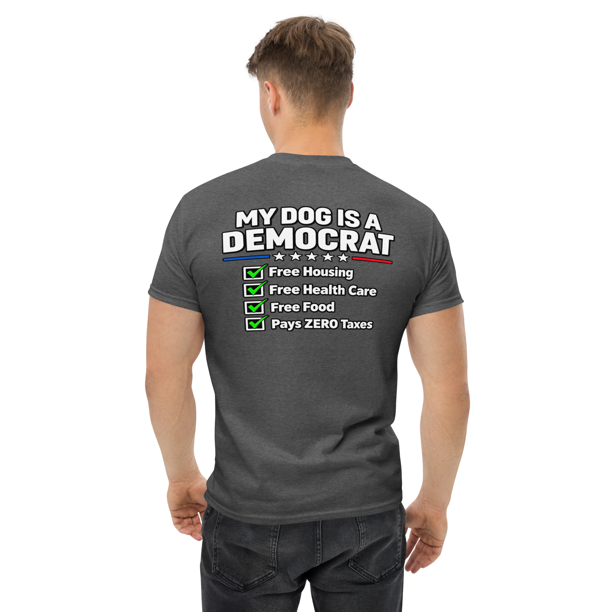 My Dog Is a Democrat – Funny Political Dog T-Shirt - Image 49