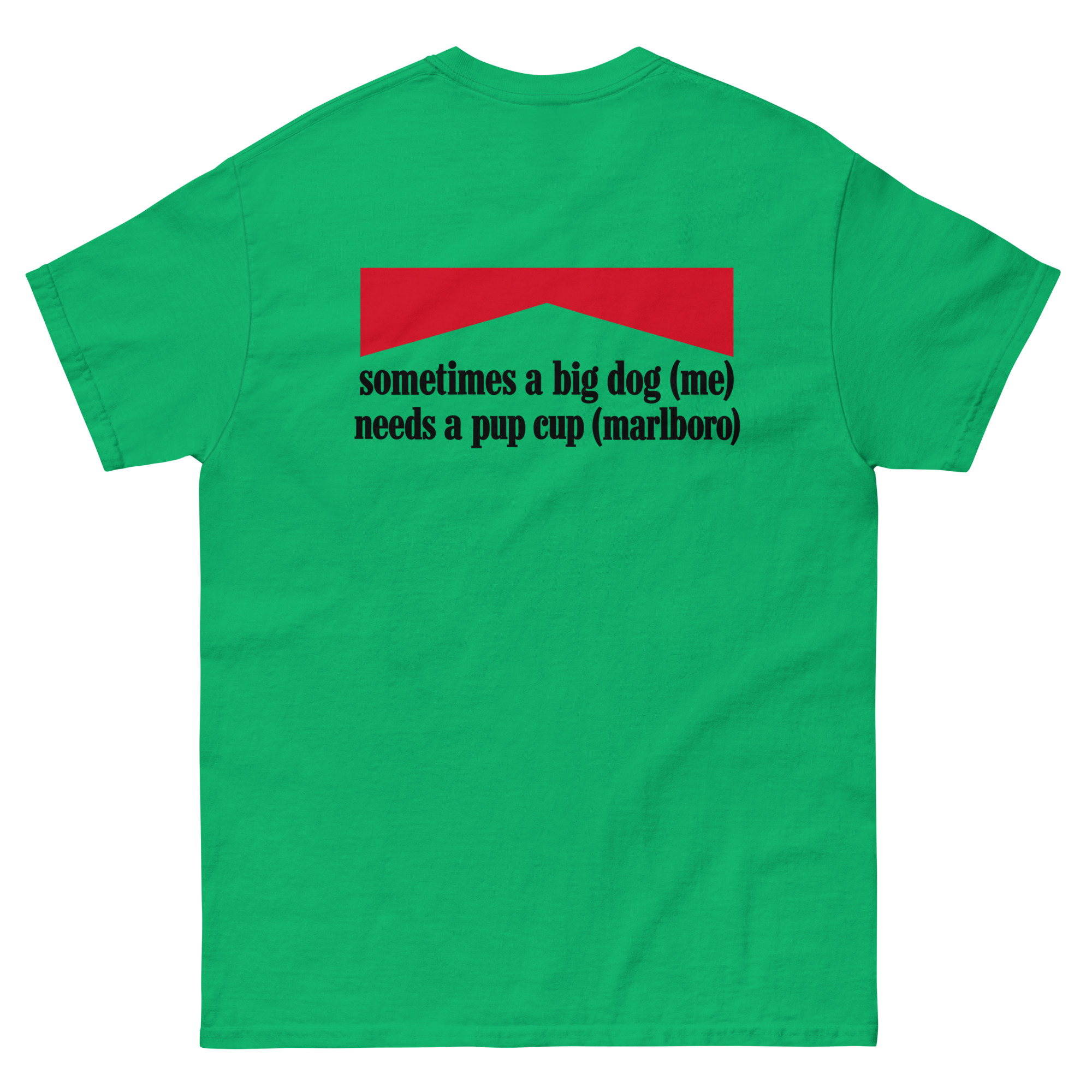 Big Dog Pup Cup Funny Adult Humor T-Shirt - Image 11
