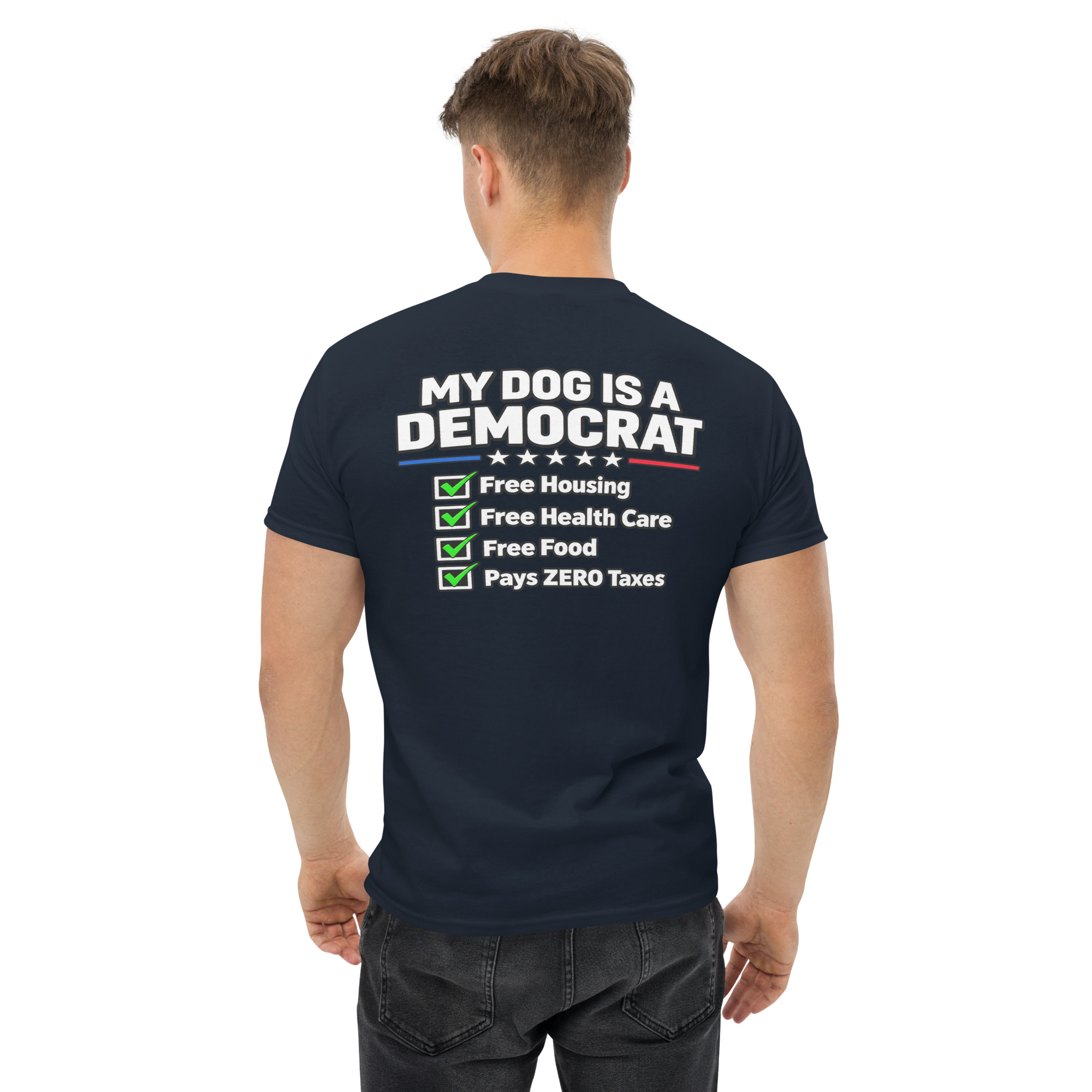 My Dog Is a Democrat – Funny Political Dog T-Shirt - Image 19