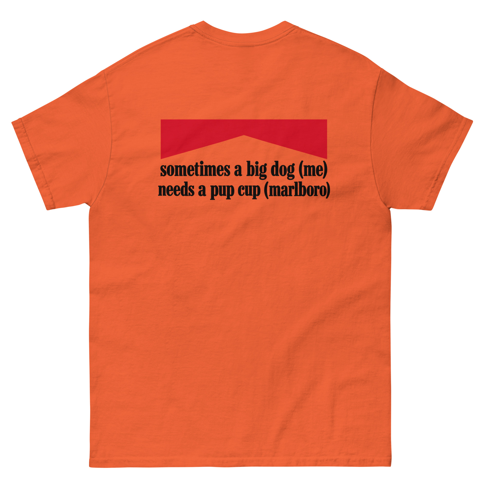 Big Dog Pup Cup Funny Adult Humor T-Shirt - Image 9