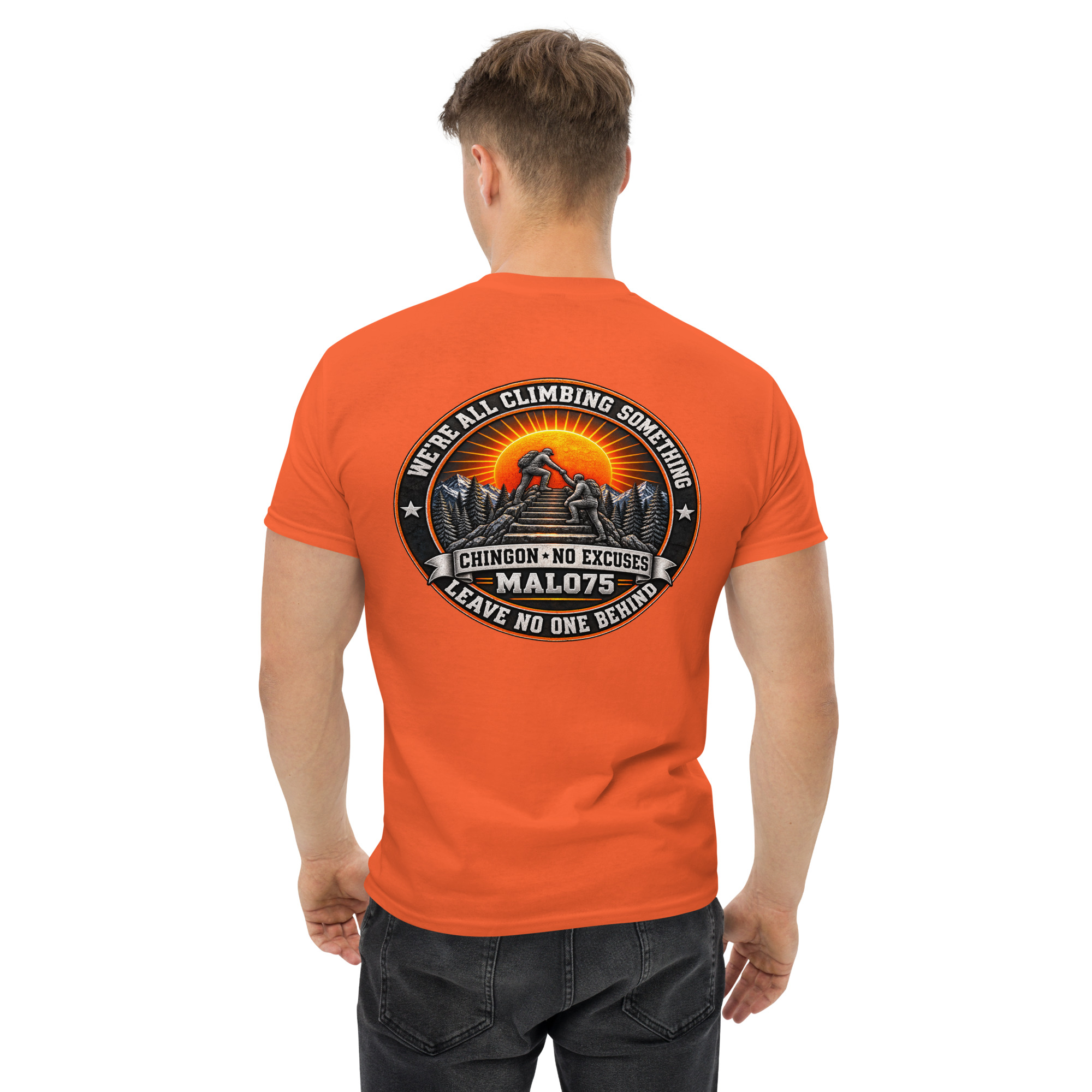 We're All Climbing Something – Leave No One Behind T-Shirt - Image 44