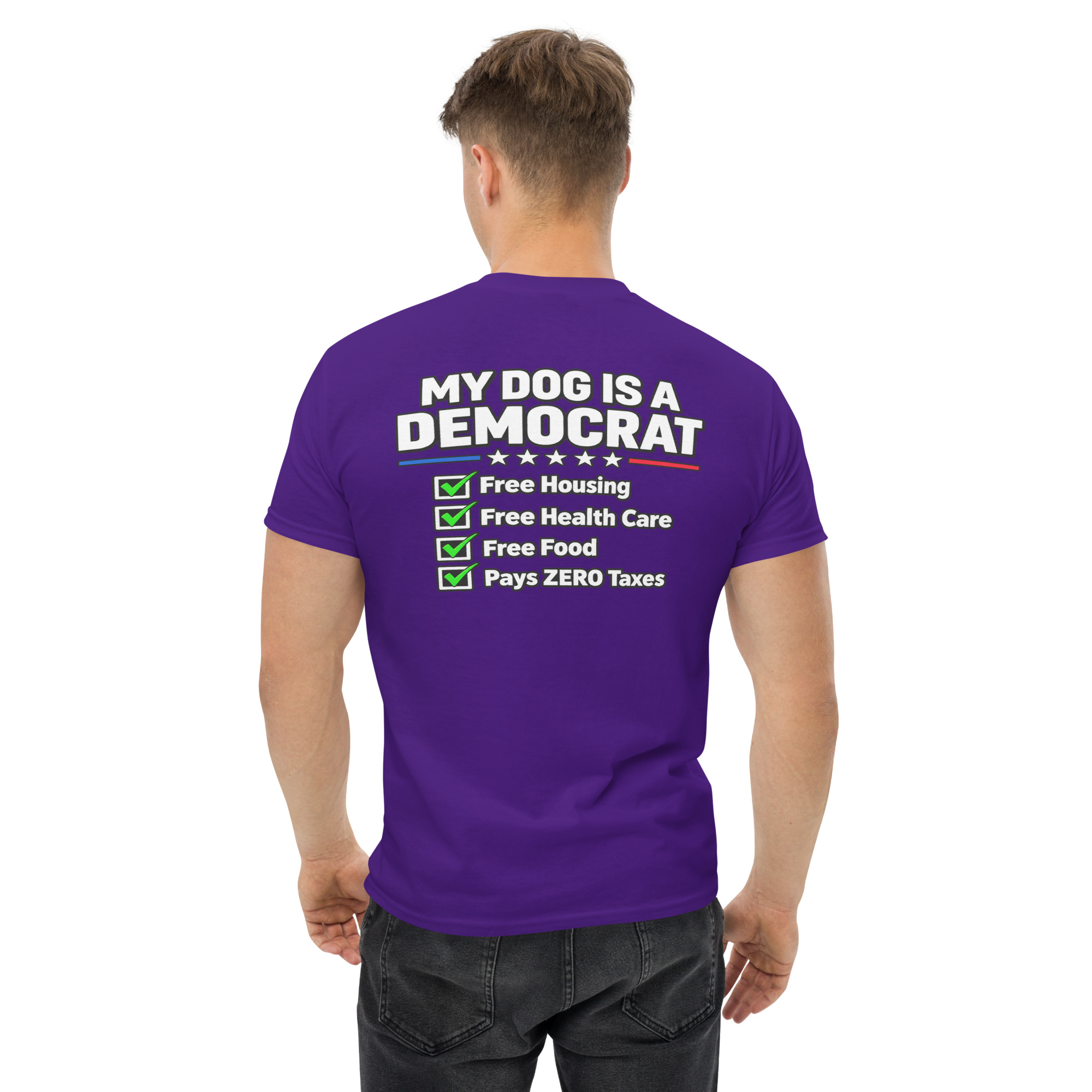 My Dog Is a Democrat – Funny Political Dog T-Shirt - Image 25