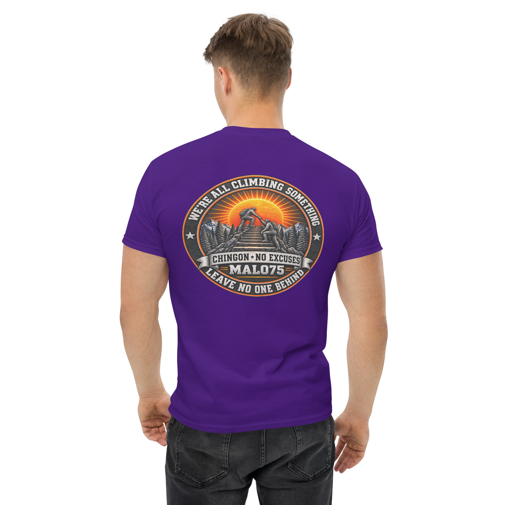 We're All Climbing Something – Leave No One Behind T-Shirt - Image 8