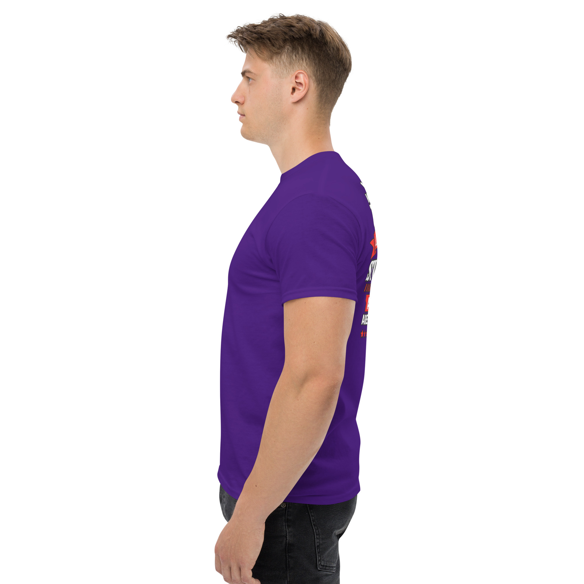 Funny UFO Stupid People Graphic T-Shirt - Image 9