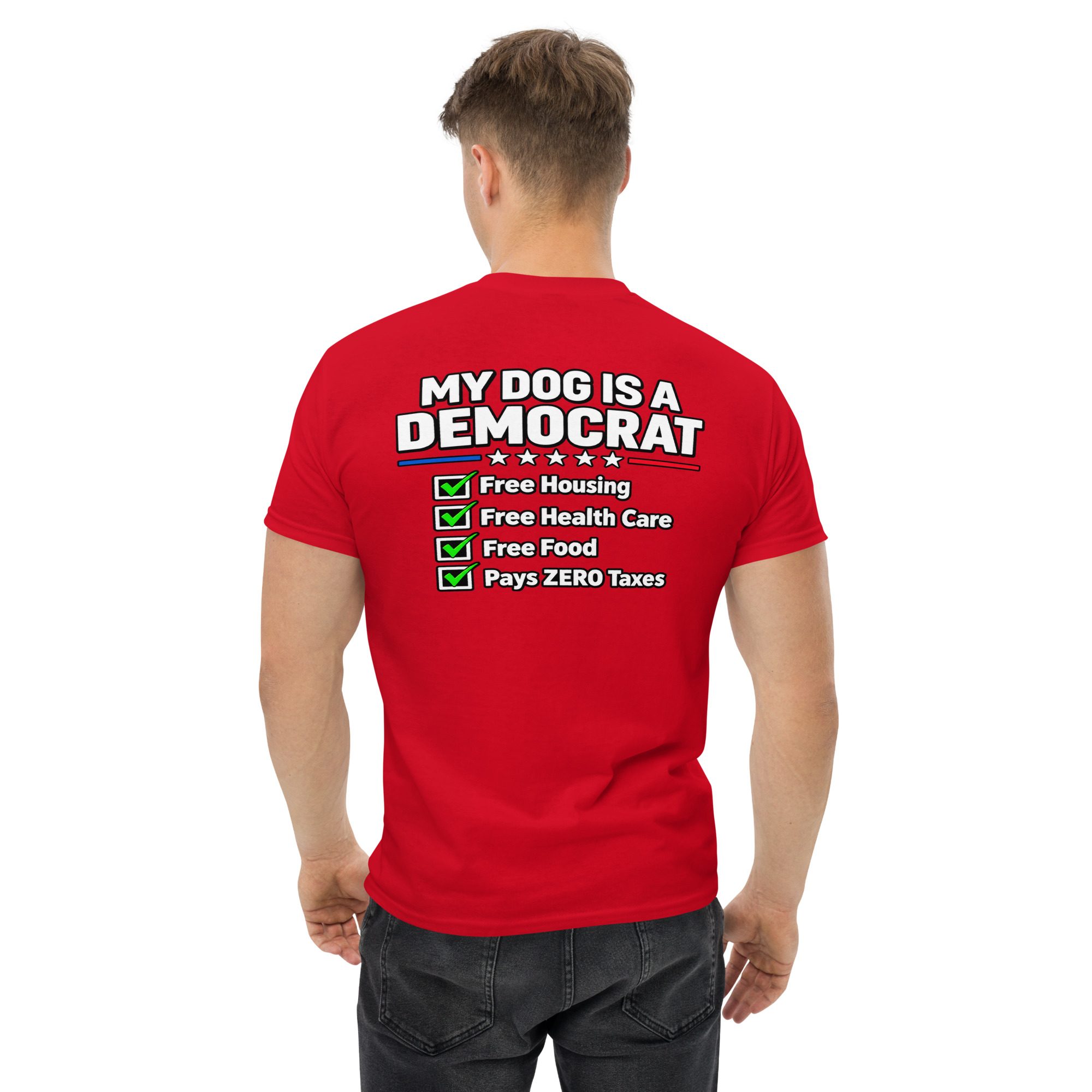 My Dog Is a Democrat – Funny Political Dog T-Shirt - Image 31