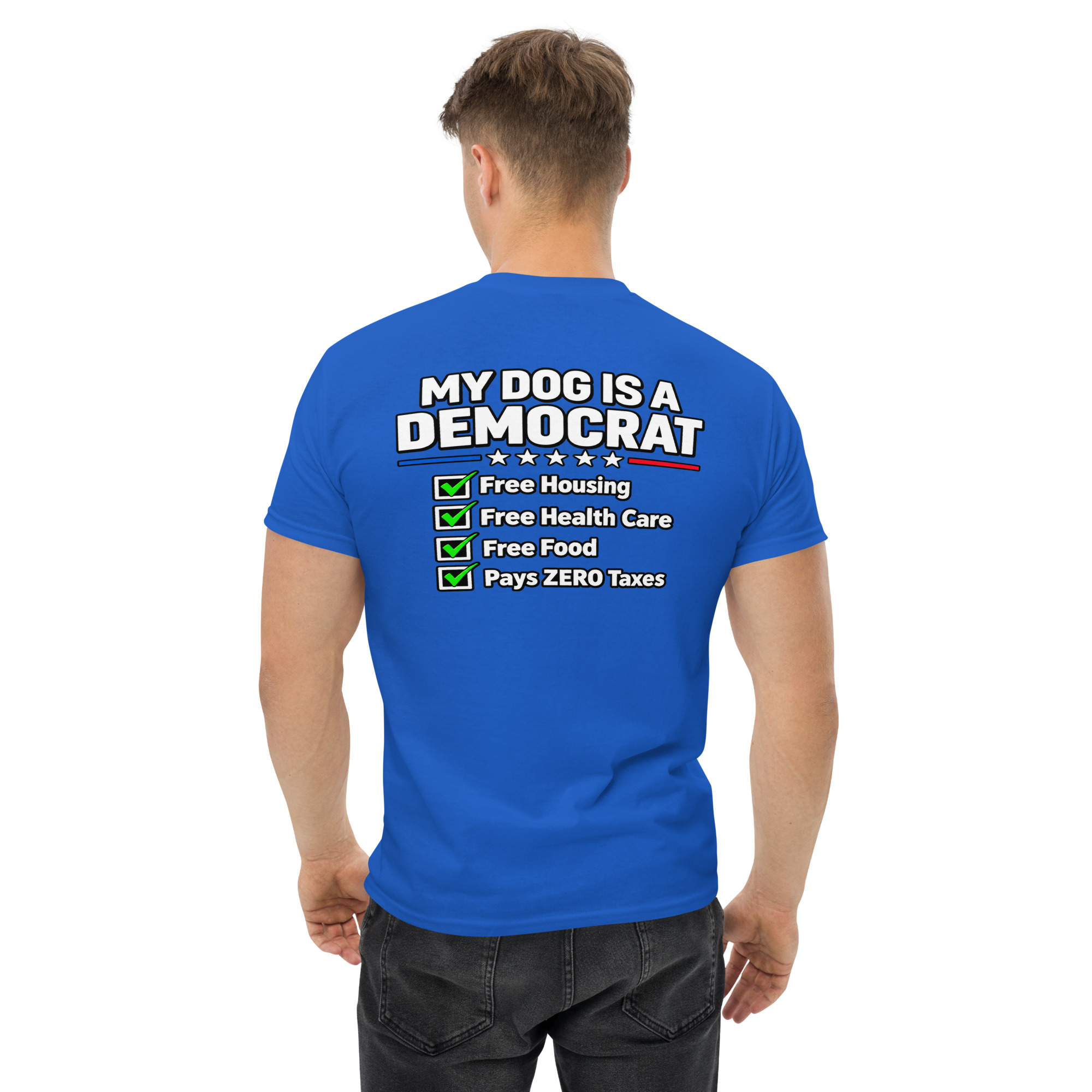 My Dog Is a Democrat – Funny Political Dog T-Shirt - Image 43