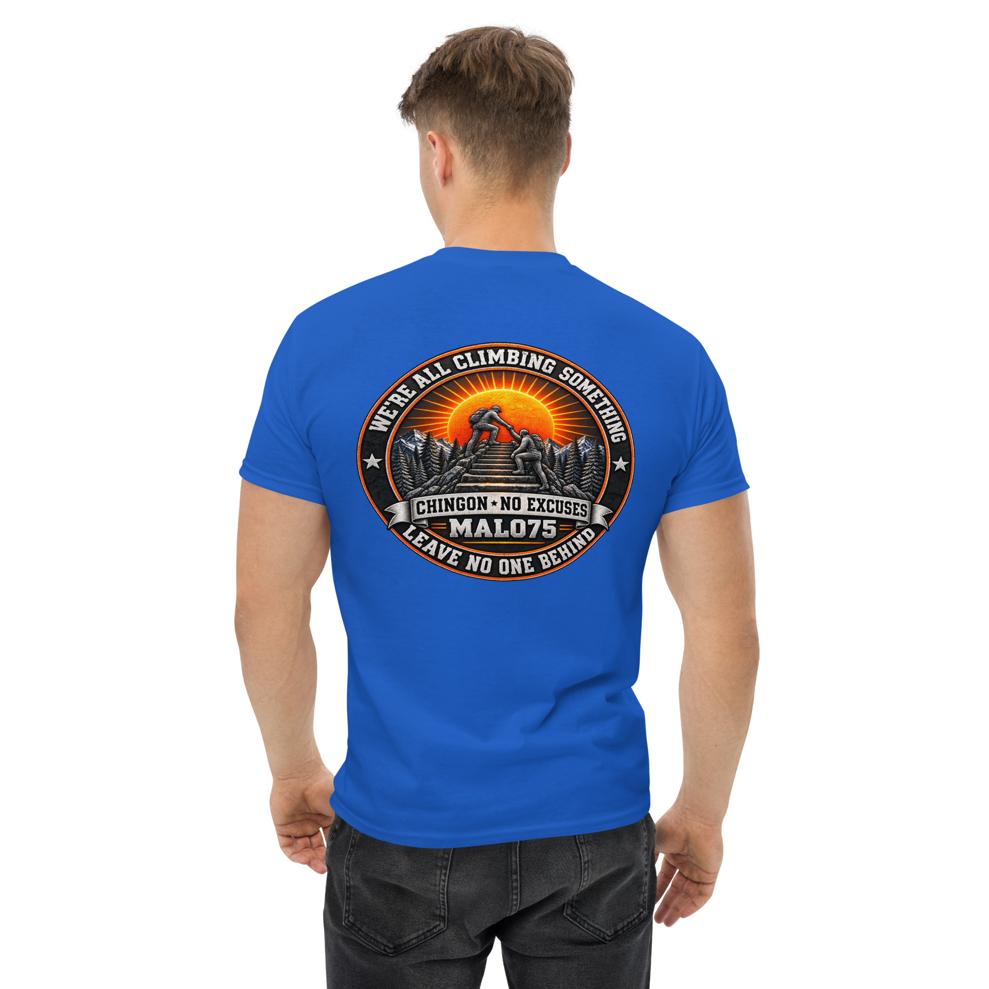 We're All Climbing Something – Leave No One Behind T-Shirt - Image 20