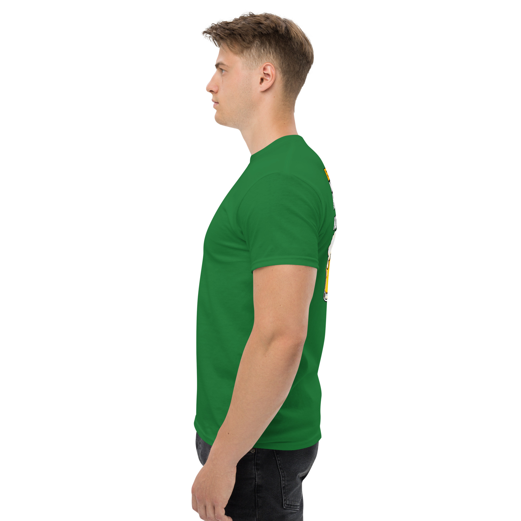 Beer Is Made From Hops – Funny Beer & Hops Graphic T-Shirt - Image 33