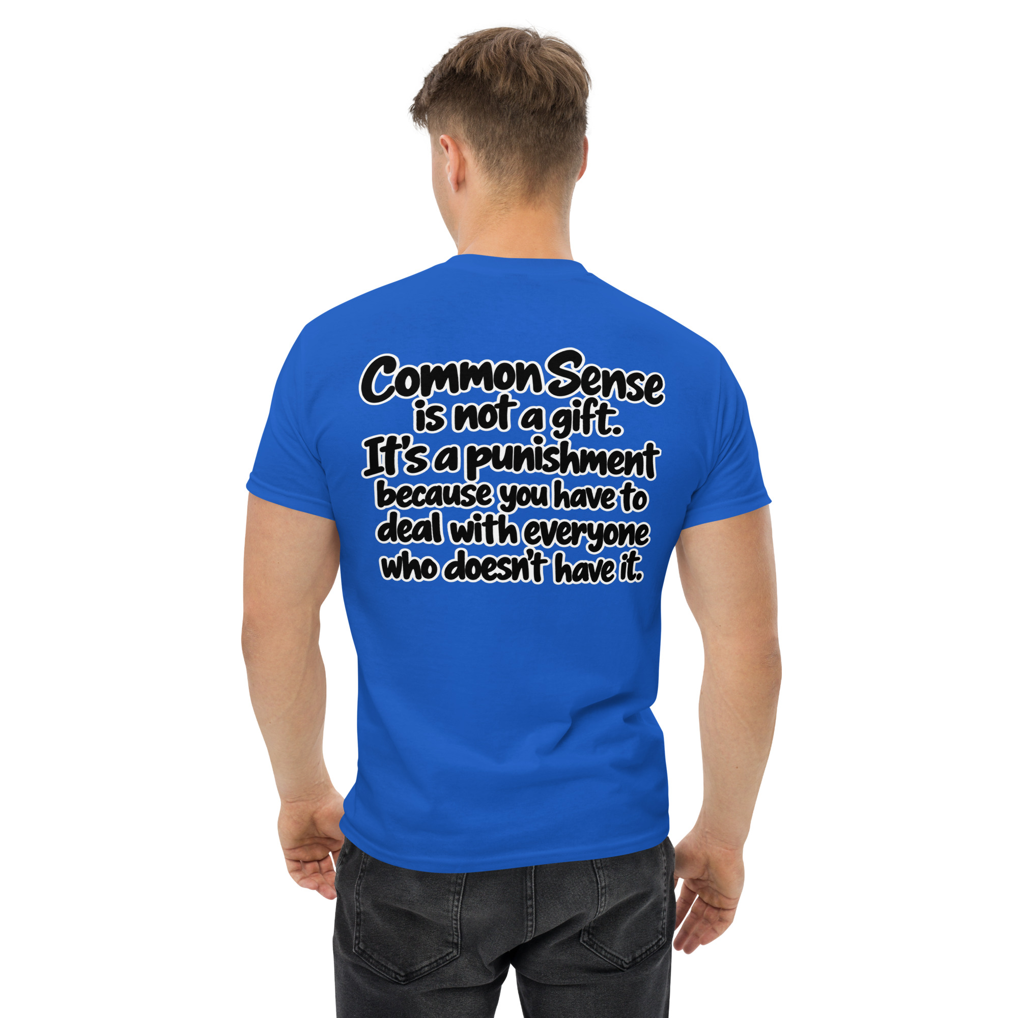 Common Sense Punishment Funny Quote T-Shirt - Image 20