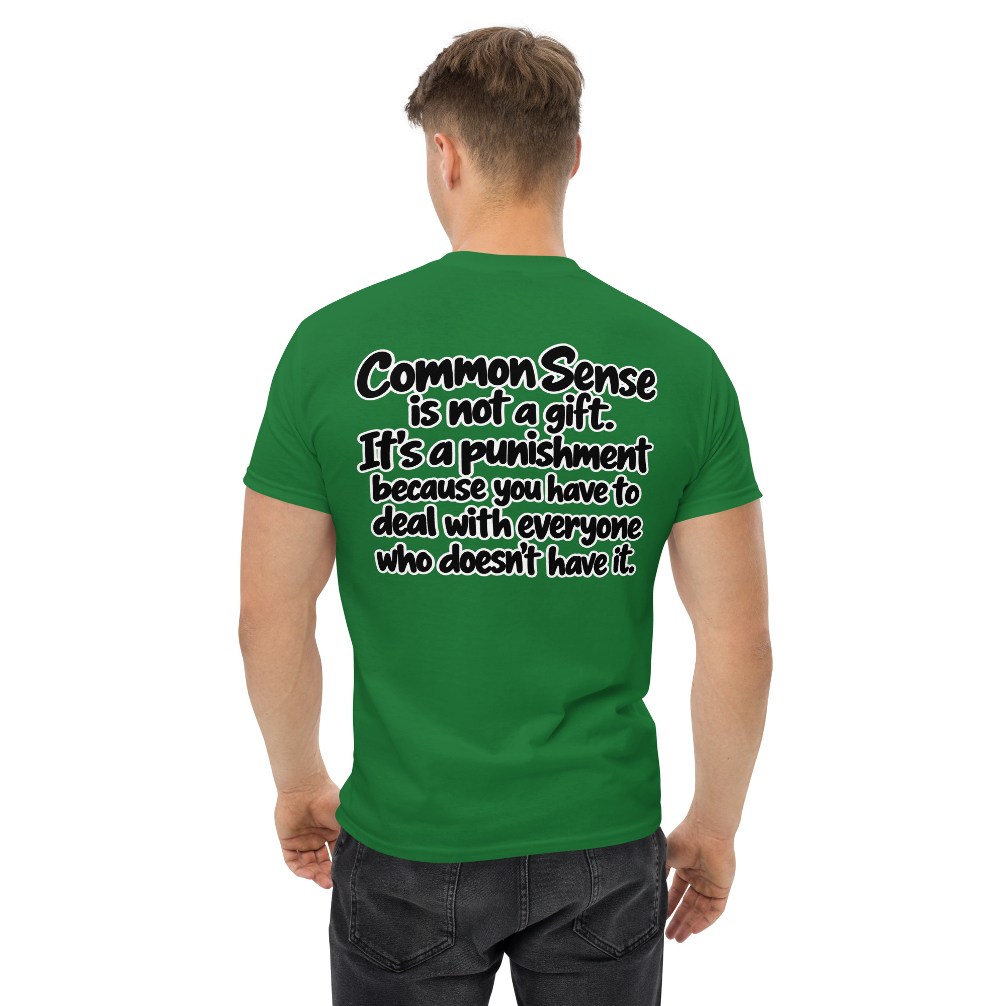 Common Sense Punishment Funny Quote T-Shirt - Image 27
